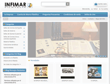 Tablet Screenshot of infimar.com